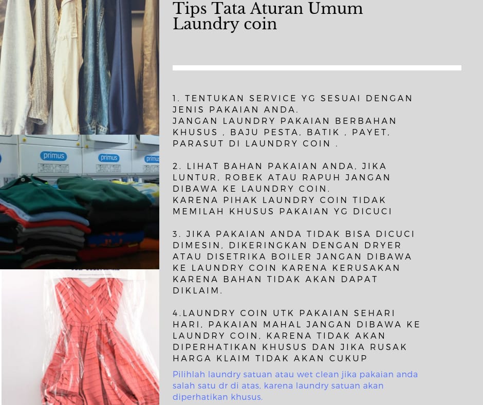 Products Aturan Umum Laundry Indonesia